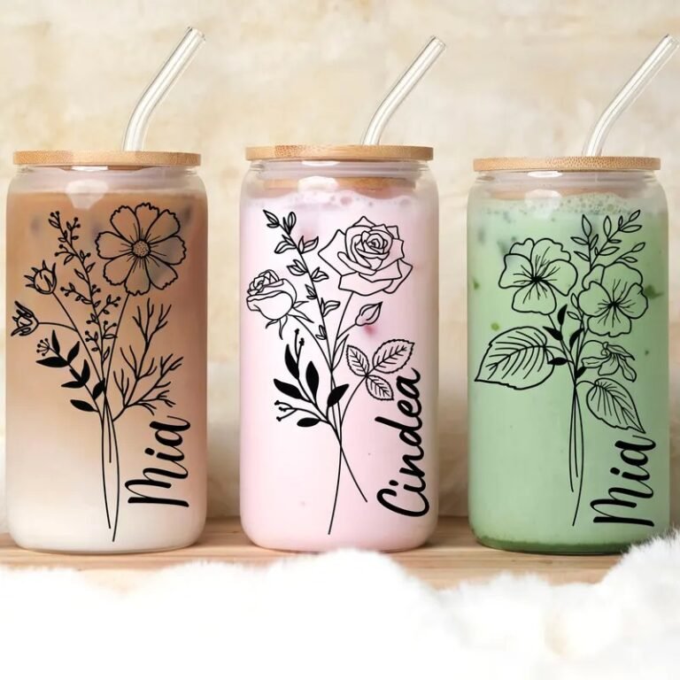 Personalized Iced Coffee Cup 2